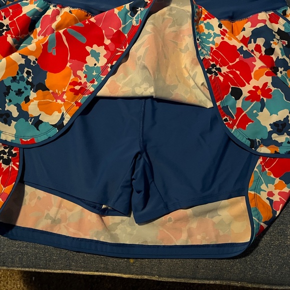 Lands End Floral Swim bottoms (board shorts) - Size 22W - Picture 2 of 4